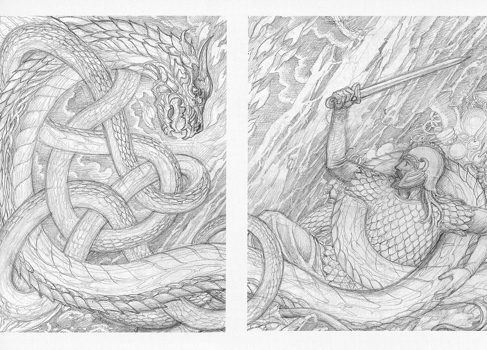 Иллюстрации к рассказам Толкина
